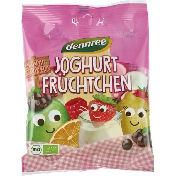 Jeleuri cu iaurt si fructe, eco - 90 g