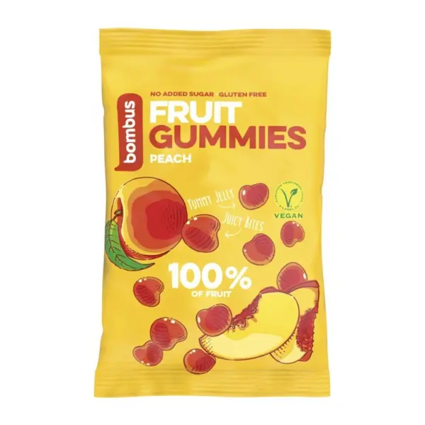 Jeleuri de Fructe, Bombus, cu Piersici, 35 g