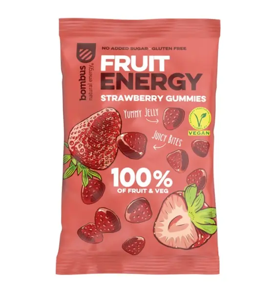 Jeleuri de fructe cu capsuni, 35 g