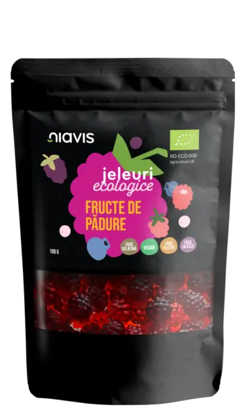 Jeleuri ecologice ''Fructe de Padure , 100g, Niavis