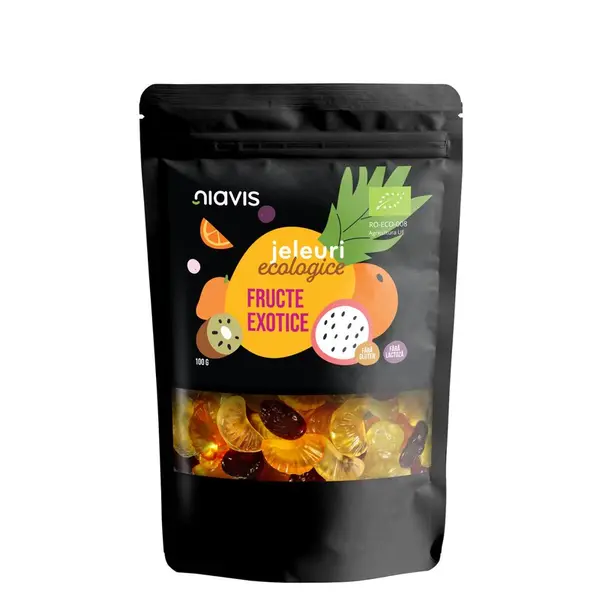 Jeleuri Ecologice Fructe Exotice , 100g, Niavis