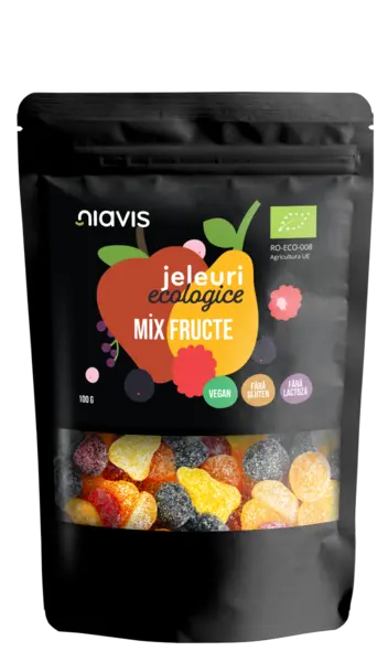 Jeleuri ecologice ,,Mix Fructe , 100g, Niavis