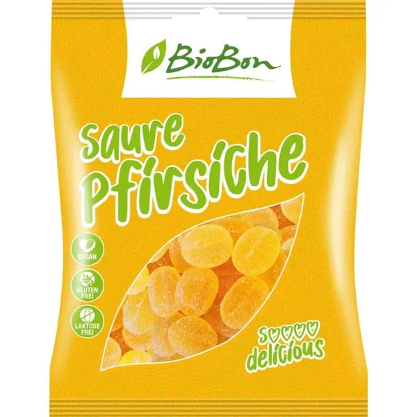 Jeleuri piersici acrisoare fara gluten si lactoza, eco - 100 g