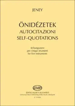Jeney Selfquotations, Paperback/Zoltan Jeney