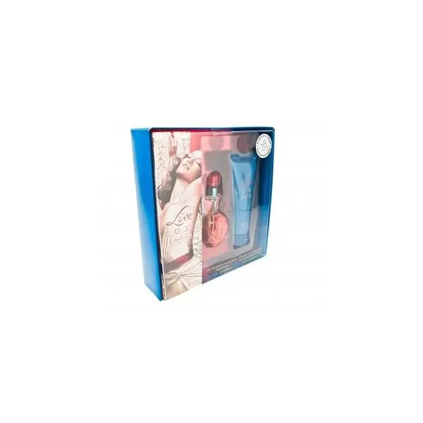 Jennifer Lopez Live Lux set cadou pentru femei Volum EDP 100 ml + 75 ml loțiune de corp + 75 ml gel de duș