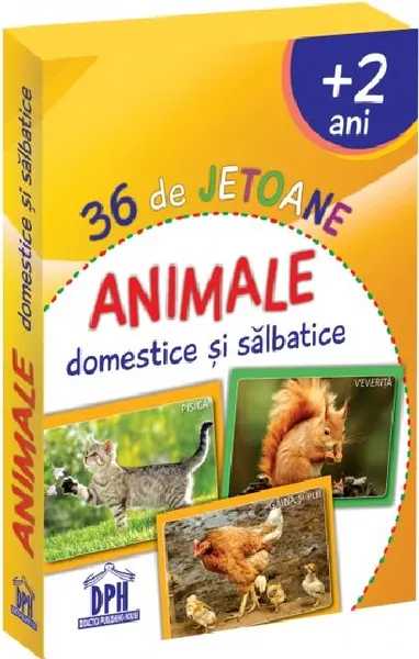 Jetoane. Animale domestice si salbatice |
