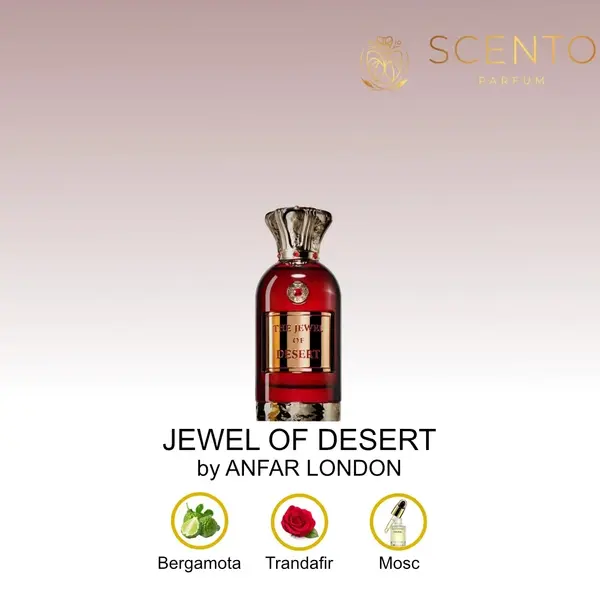 JEWEL OF DESERT by ANFAR LONDON, extract de parfum, unisex, 100ML - Original Dubai