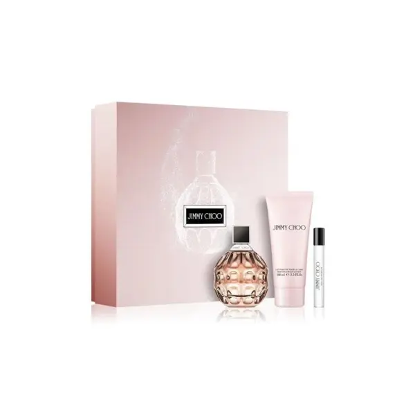 Jimmy Choo Set cadou pentru femei Volum ​​100 ml EDP + loțiune de corp 100 ml + EDP 7,5 ml