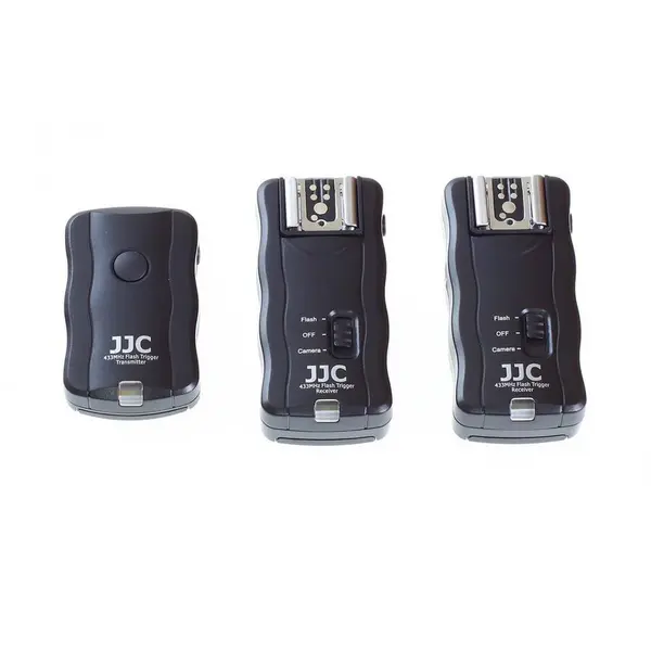 JJC Kit trigger + 2x receiver JJC JF-U2 wireless 16 canale