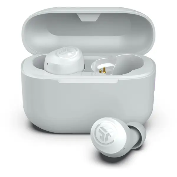 JLab Casti True Wireless JLAB GO Air Pop Plus, Bluetooth, Microfon, Alb