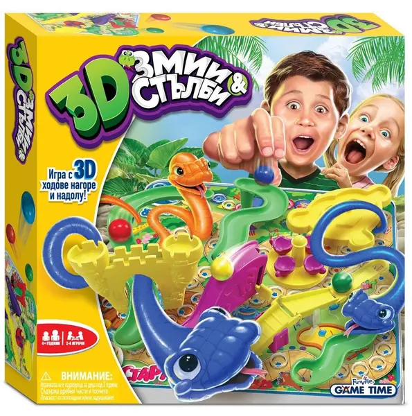 Joaca de copii Funville - 3D Șerpi și scări