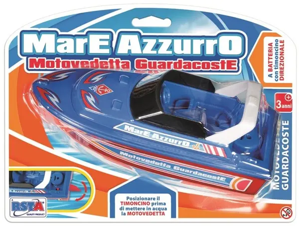 Joaca de copii RS Toys -Barcă cu motor, paza de coastă