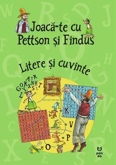 Joacă-te cu Pettson și Findus. Litere și cuvinte - Sven Nordqvist