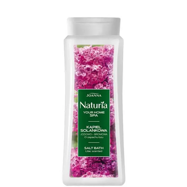 Joanna Naturia Body Bath Salt 500ml - Lilac Scent