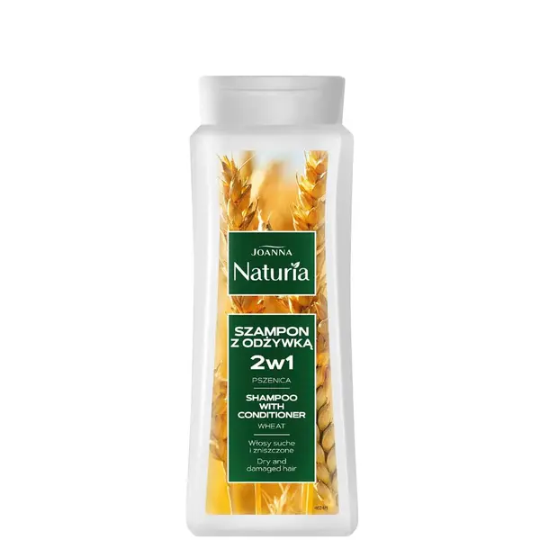 Joanna Naturia Shampoo with Conditioner 500ml - Wheat