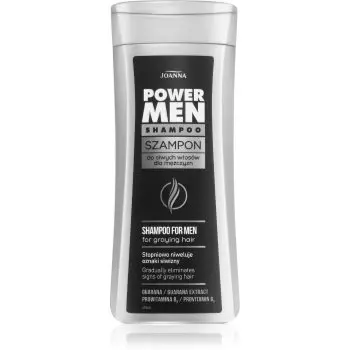 Joanna Power Men șampon pentru păr alb și gri pentru barbati