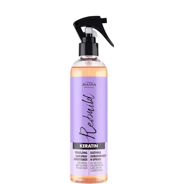 Joanna Professional Keratin Rebuilding Hair Spray Conditioner 300ml