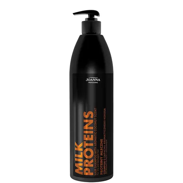 Joanna Professional Milk Proteins Shampoo for Dry and Damaged Hair with Coconut Fragrance 1000ml