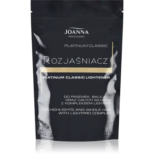 Joanna Professional Platinum Classic pudra decoloranta pentru parul blond cu suvite 450 g