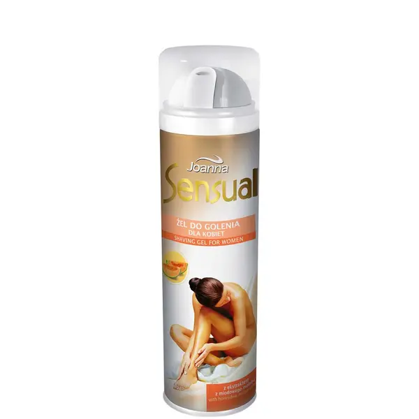Joanna Sensual Shaving Gel for Women with Honey Melon Extract 200ml