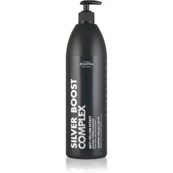 Joanna Silver Boost Complex sampon violet neutralizeaza tonurile de galben
