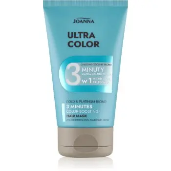 Joanna Ultra Color Cold Platinum Blond Shades 3 Minutes balsam nuanțator
