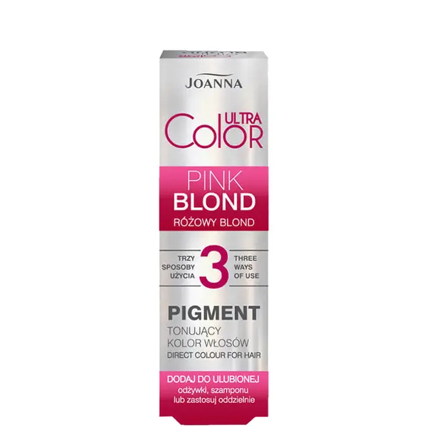 Joanna Ultra Color Hair Toning Pigment 100ml - Pink Blond