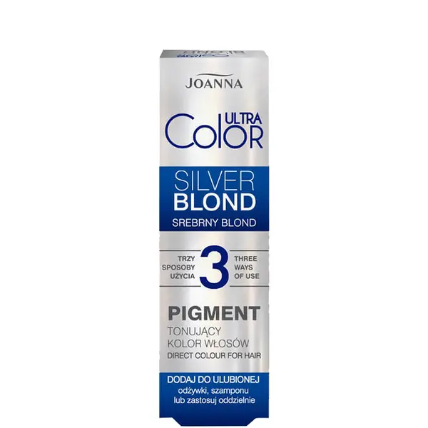 Joanna Ultra Color Hair Toning Pigment 100ml - Silver Blond