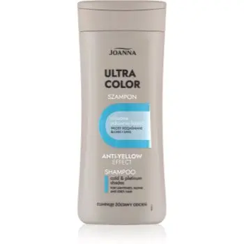 Joanna Ultra Color Sampon pentru curatare si hranire a parului pentru par blond