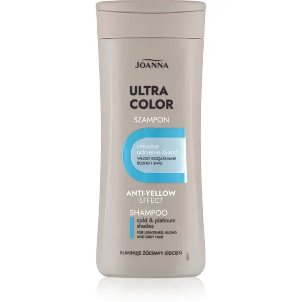 Joanna Ultra Color Sampon pentru curatare si hranire a parului pentru par blond 200 ml
