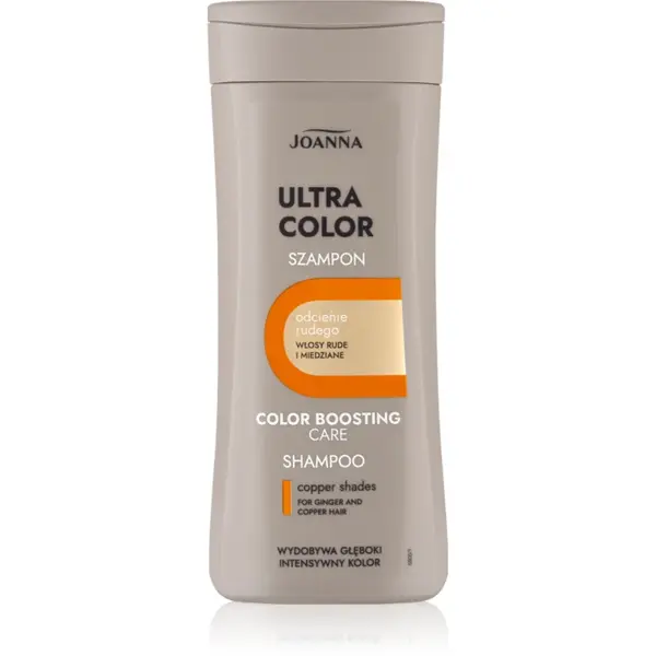Joanna Ultra Color șampon pentru nuanțe de păr din cupru 200 ml