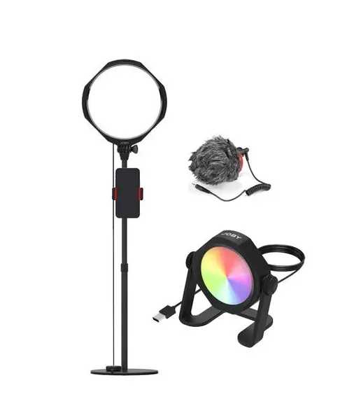 Joby Beamo Studio LED Kit Creator cu microfon