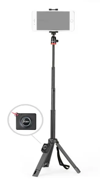 Joby TelePod Mobile Minitrepied telescopic pentru smartphone cu telecomanda