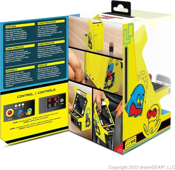 Joc arcade - Micro Player Pro - Pac-Man | My Arcade
