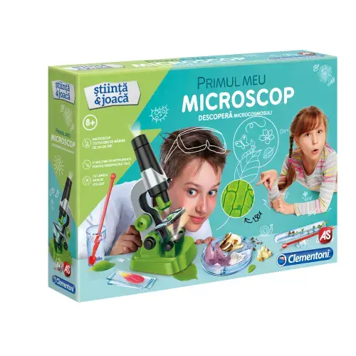 Joc Clementoni Stiinta si joaca, Primul meu microscop