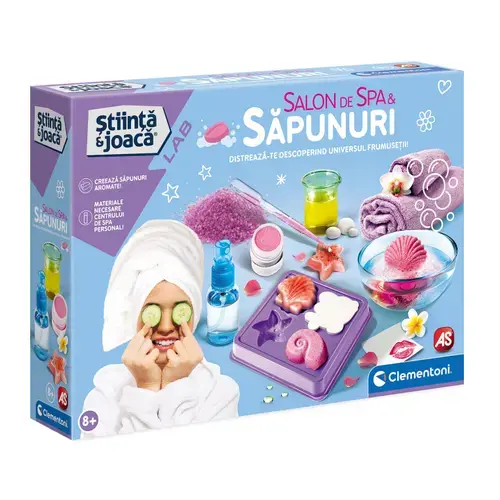 Joc Clementoni Stiinta si joaca SPA si Sapunuri aromate