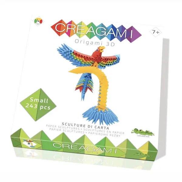 Joc creativ - Creagami - Papagal, 243 piese | CreativaMente