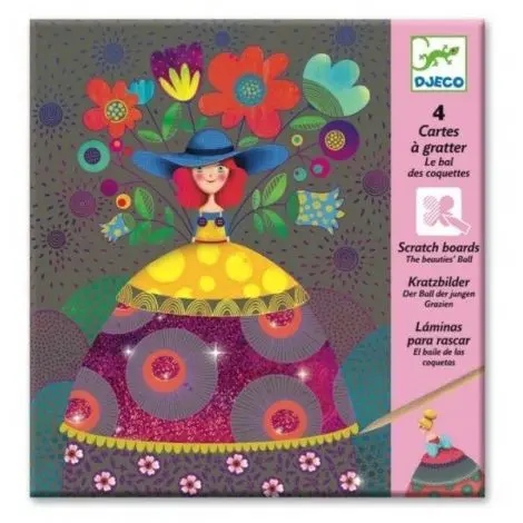 Joc creativ de răzuit Fete frumoase