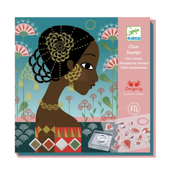 Joc creativ Modele si decoratiuni cu stampile,7-12 ani