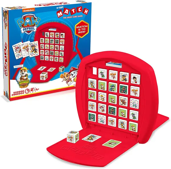 Joc cu cărți și cuburi Top Trumps Match - Paw Patrol
