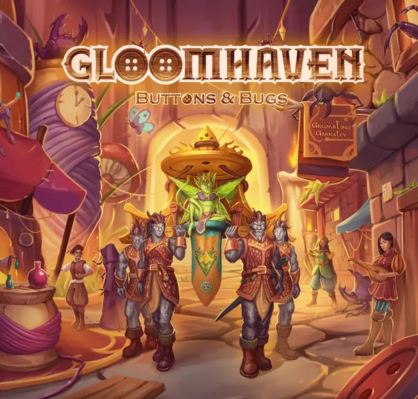 Joc de bord solo Gloomhaven: Buttons & Bugs - Strategie