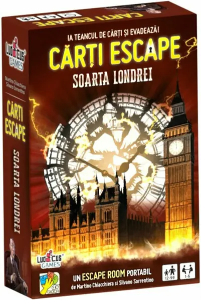 Joc de carti Escape - Soarta Londrei