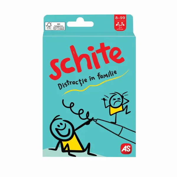 JOC DE CARTI SCHITE