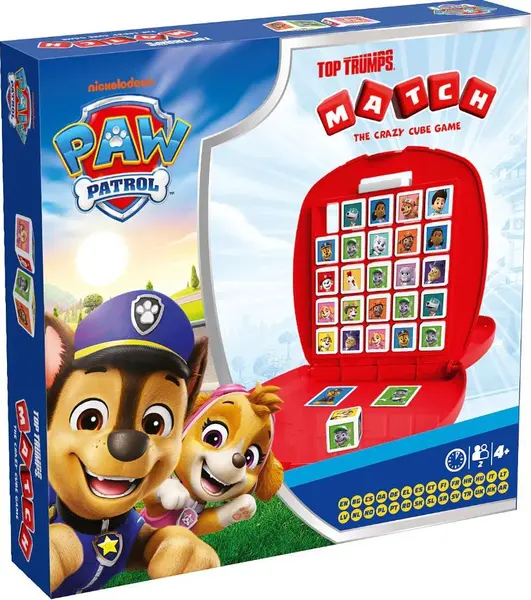Joc de cărți și zaruri TopTrumps Match - Paw Patrol