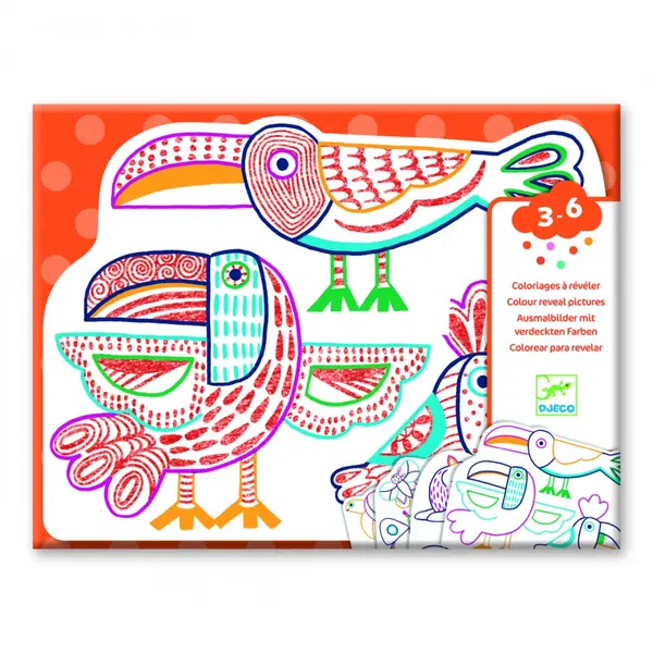 Joc de desenat Familii de animale, Djeco