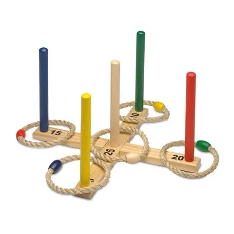 Joc de indemanare cu inele de aruncat la tinta - Cayro Ring Sticks | Cayro