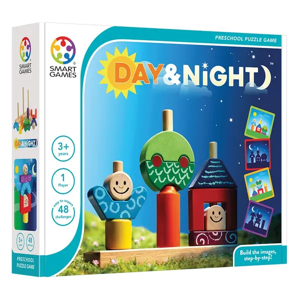 Joc de logica cu 48 de provocari, Smart Games, Day and Night