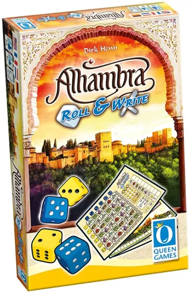 Joc de masă Alhambra: Roll & Write - Strategică