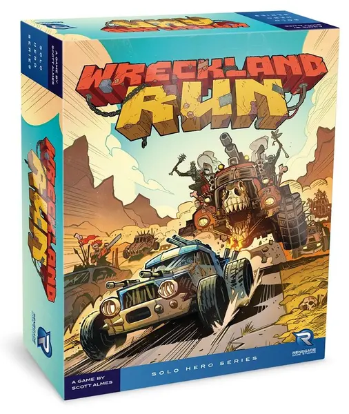Joc de masă solo Wreckland Run - Strategică