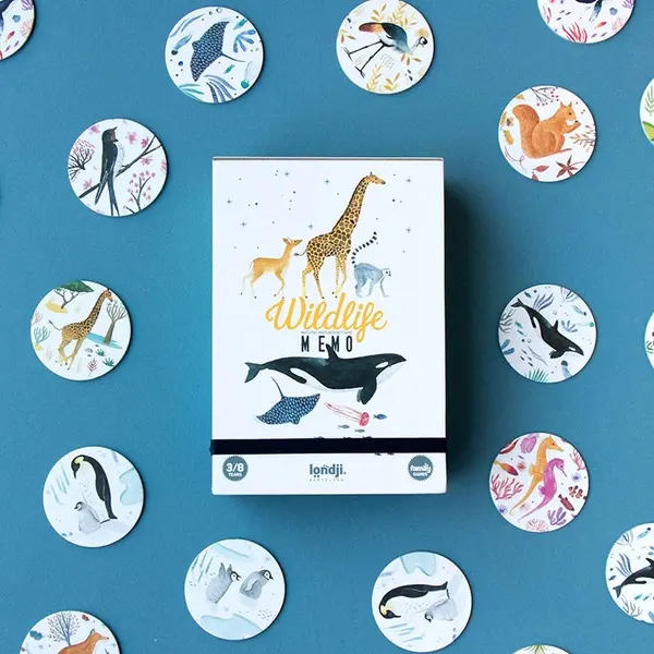 Joc de memorie Fauna salbatica, Londji